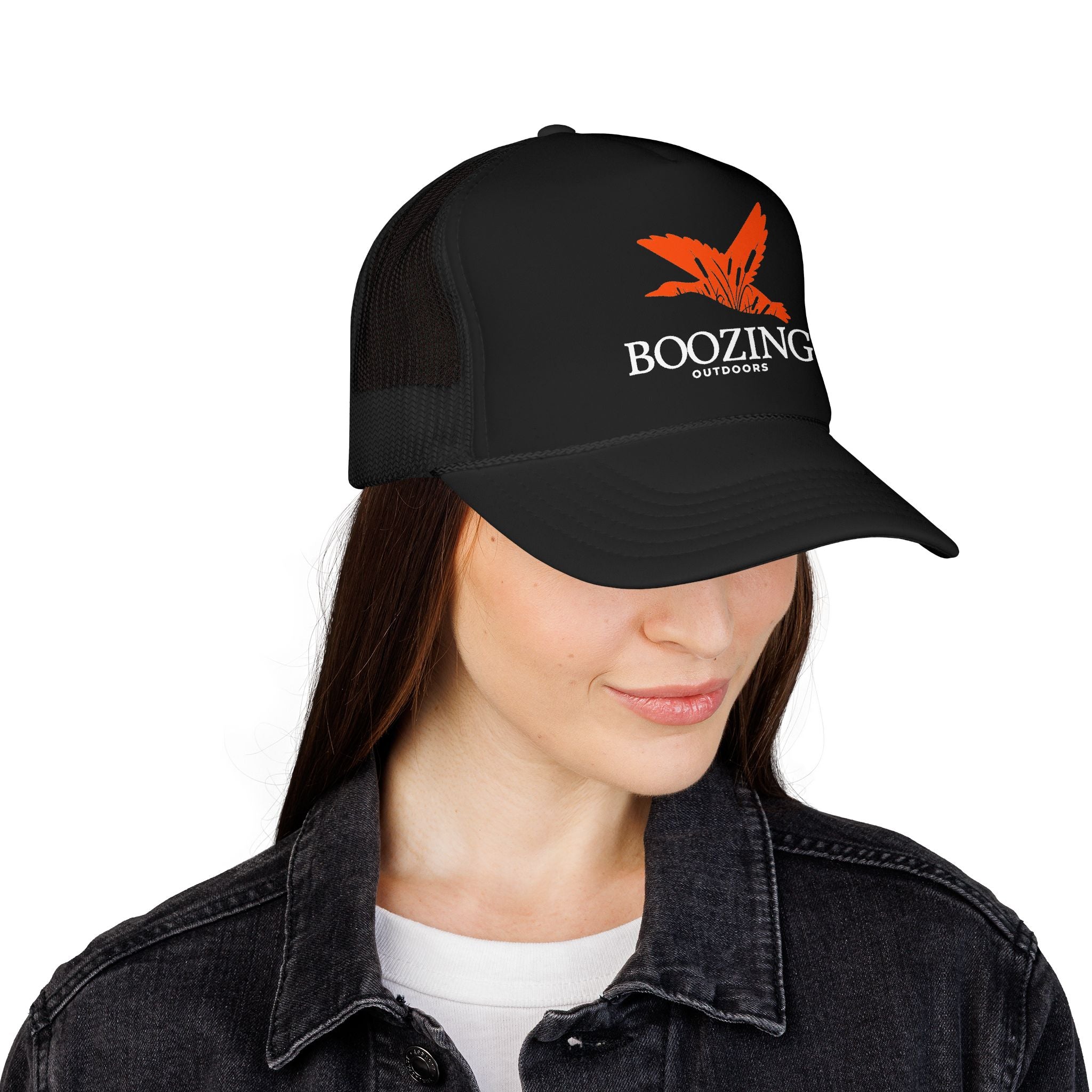 Duck Boozing Foam Trucker Hat