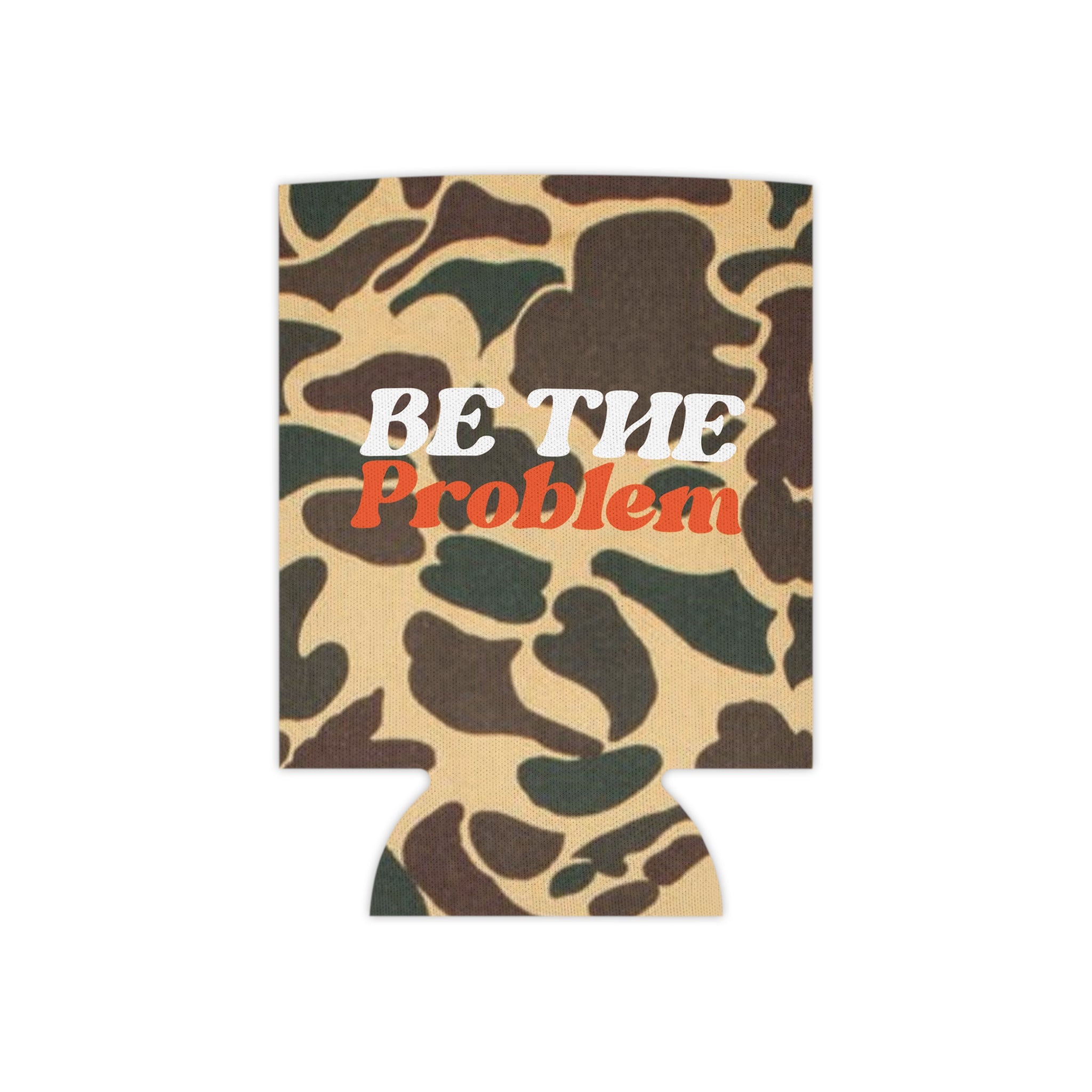 Camo Problem Koozie