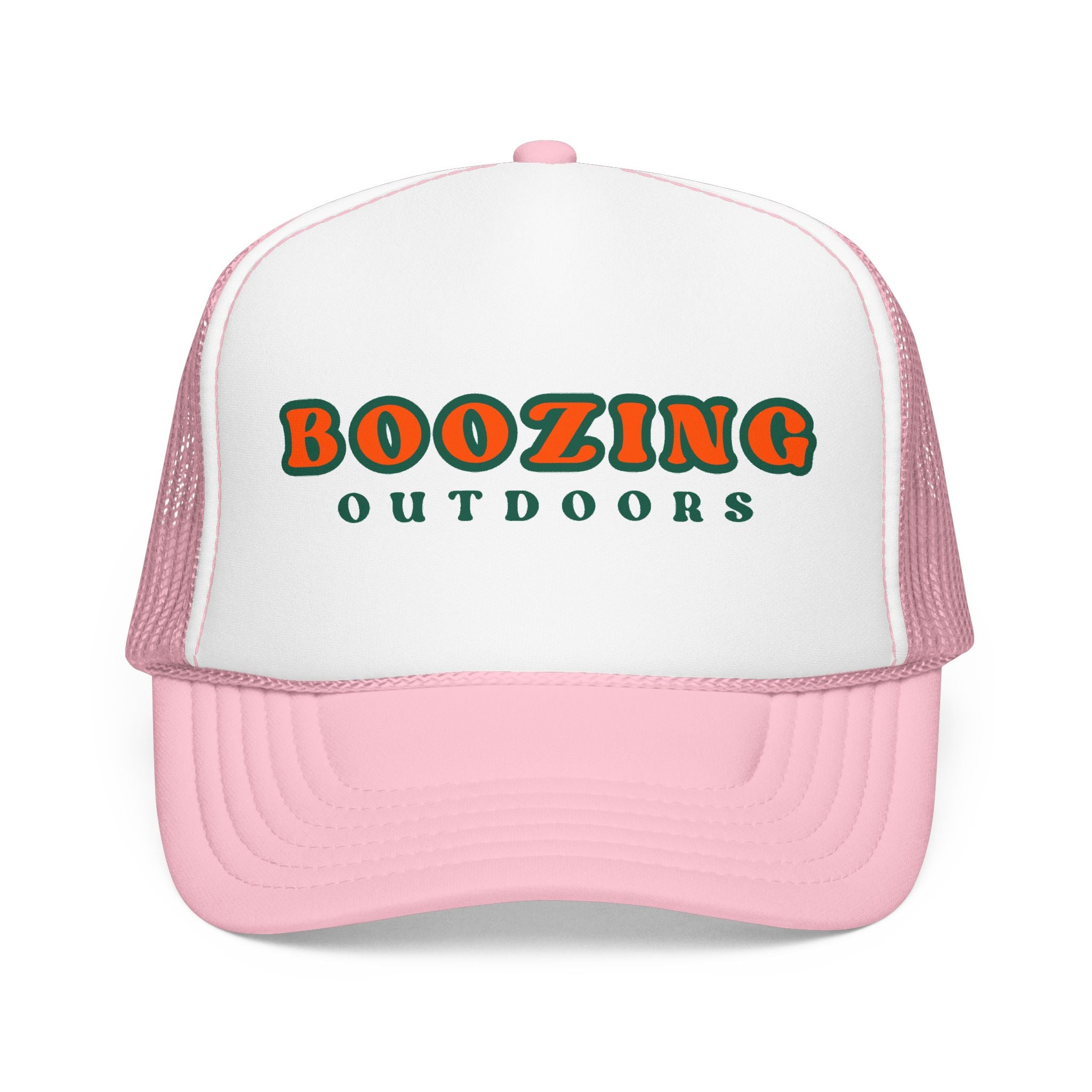 Boozing Outdoors Foam Trucker Hat