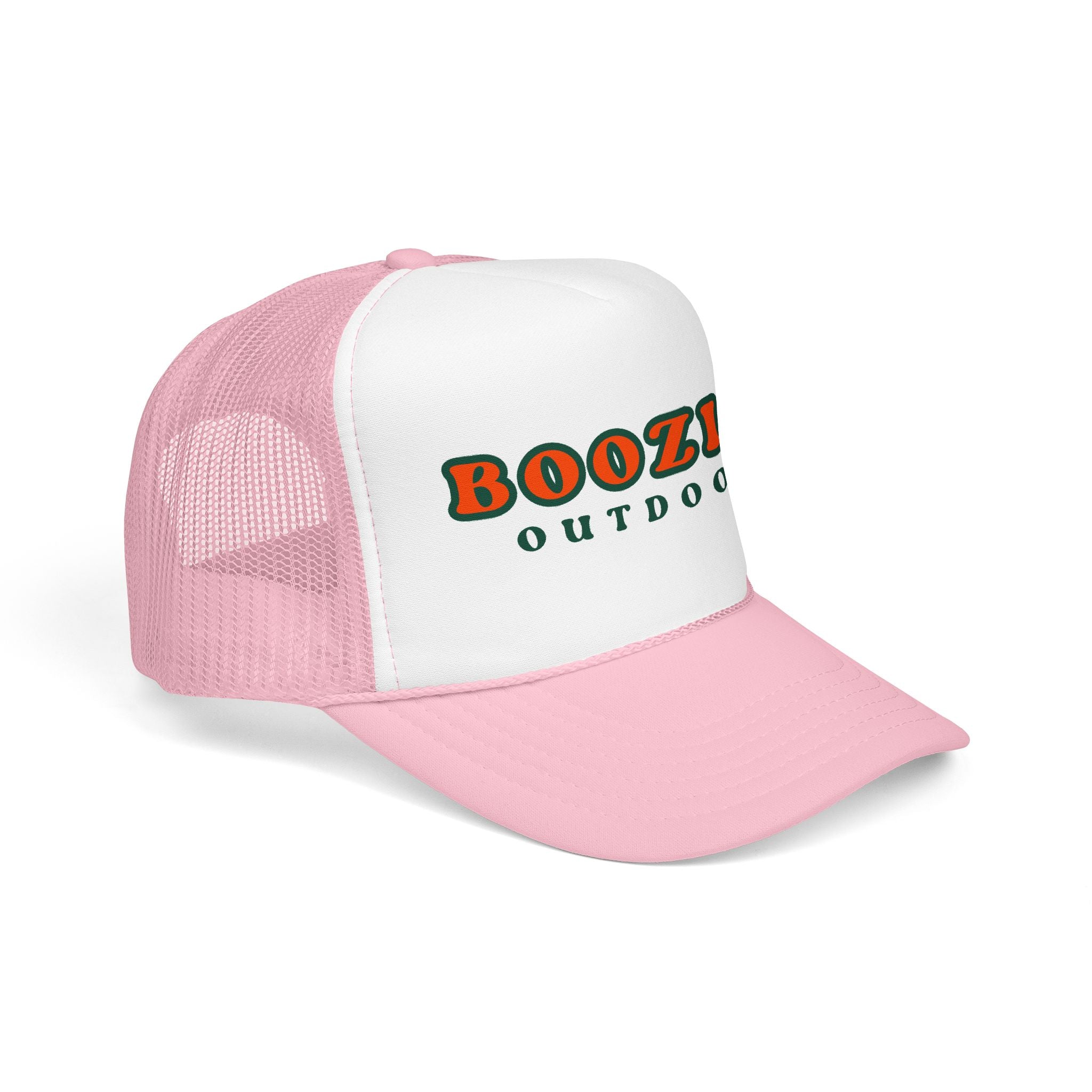 Boozing Outdoors Foam Trucker Hat