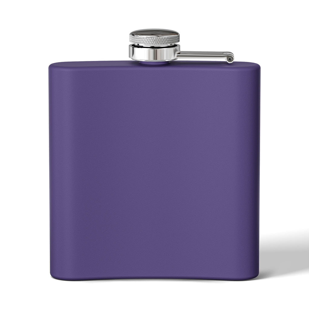 Morning Beers Stainless Steel Flask, 6oz