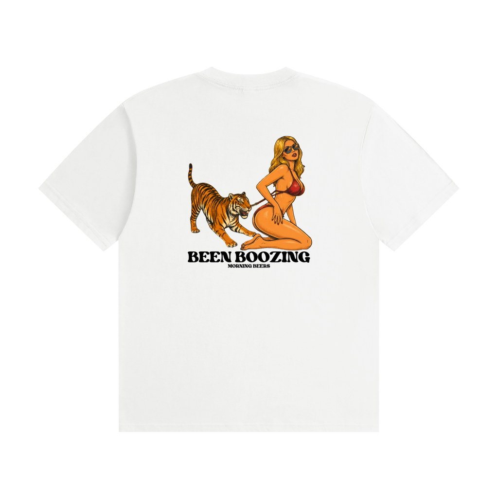 Tiger Boozing Tee