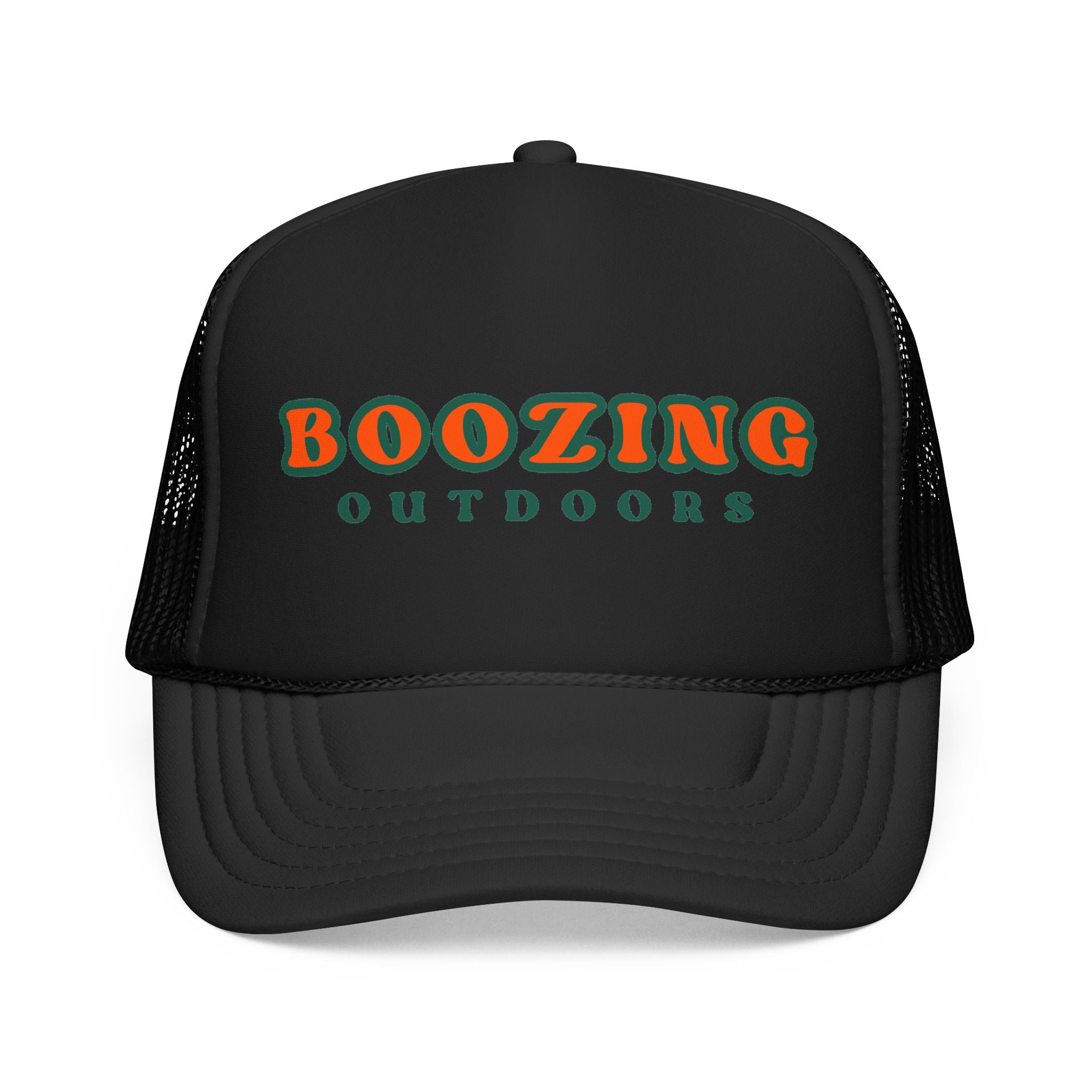 Boozing Outdoors Foam Trucker Hat
