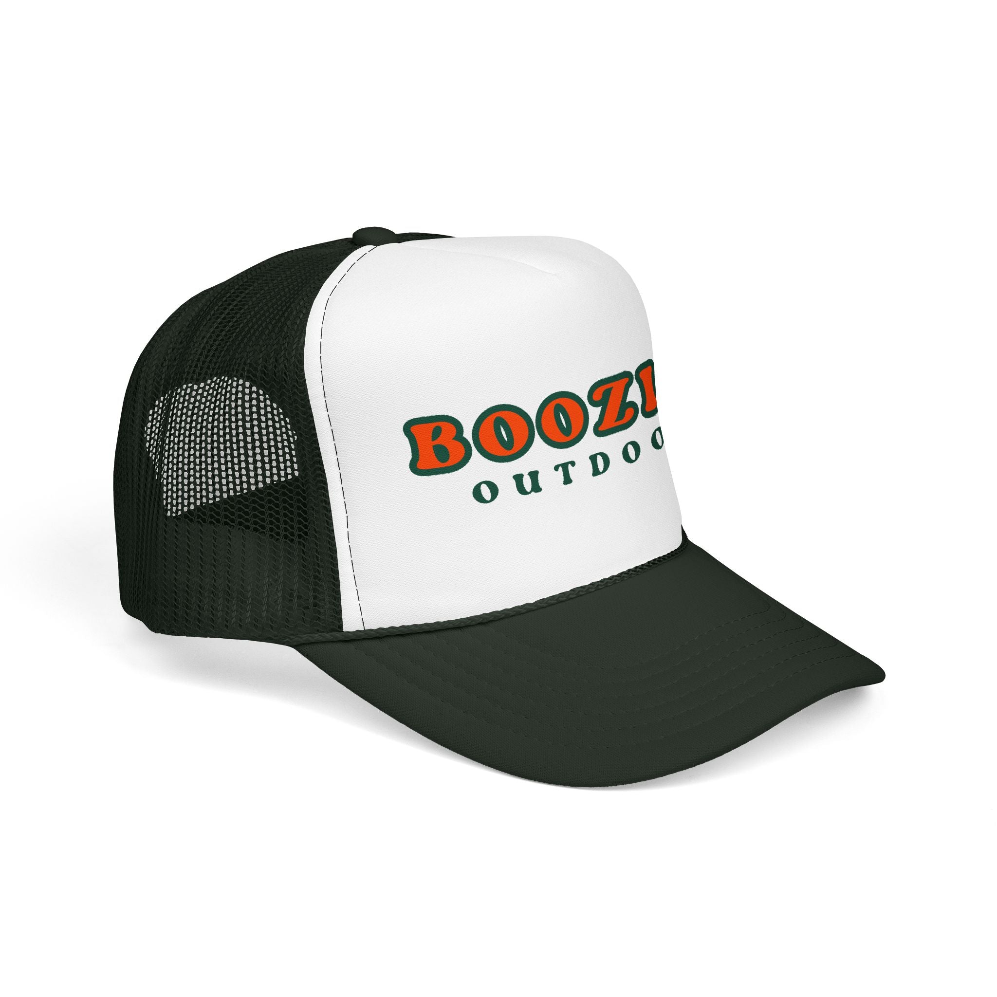 Boozing Outdoors Foam Trucker Hat