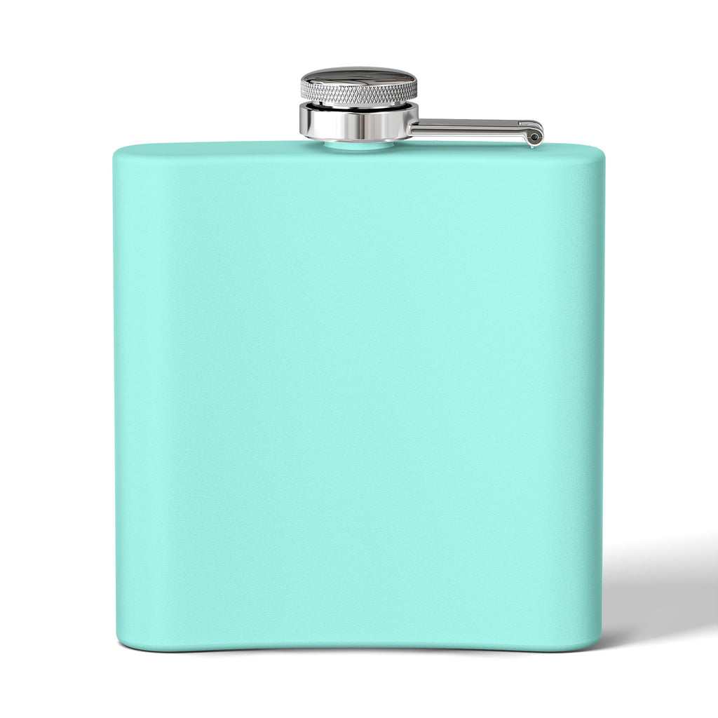 Morning Beers Stainless Steel Flask, 6oz