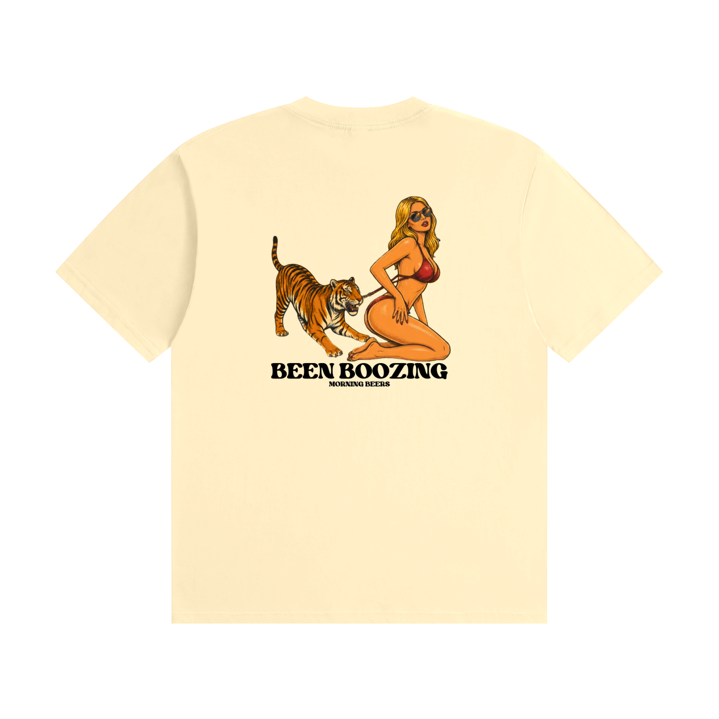 Tiger Boozing Tee