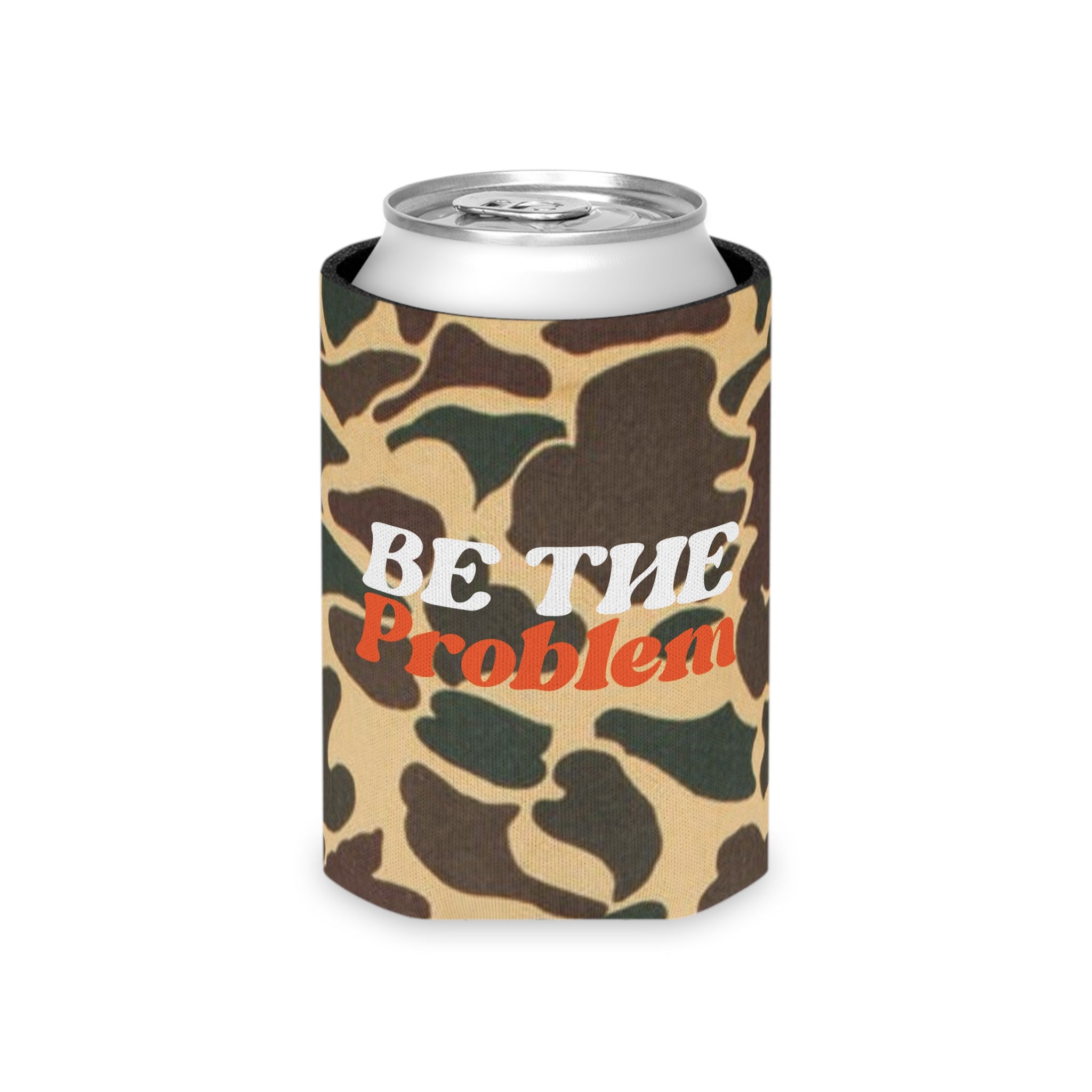 Camo Problem Koozie