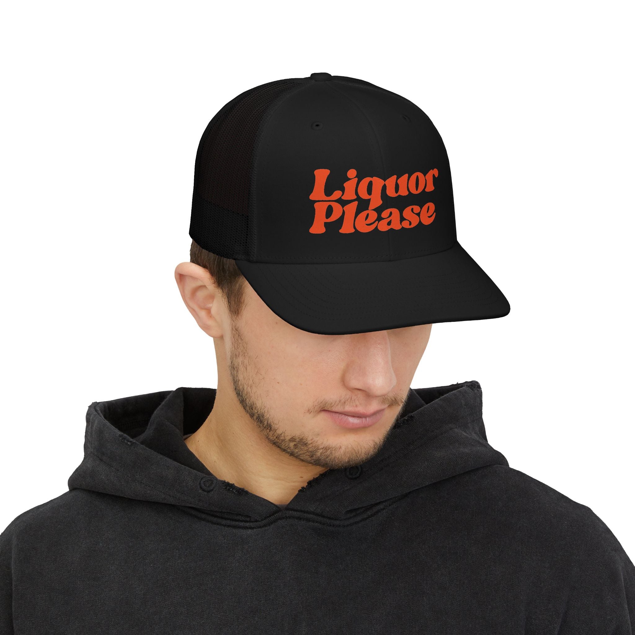 Liquor Please Trucker Cap