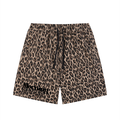 Leopard Drawstring Shorts